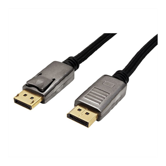 ROLINE Cable DisplayPort a DisplayPort v1.2 1 m Negro Metálico ROLINE Cable DisplayPort a DisplayPort v1.2 1 m Negro Metálico