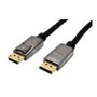 ROLINE Cable DisplayPort a DisplayPort v1.2 1 m Negro Metálico