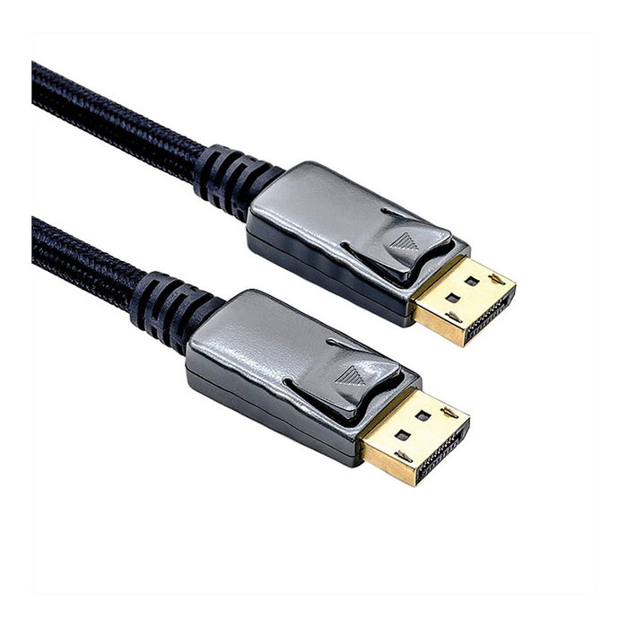ROLINE Cable DisplayPort a DisplayPort v1.2 1 m Negro Metálico ROLINE Cable DisplayPort a DisplayPort v1.2 1 m Negro Metálico