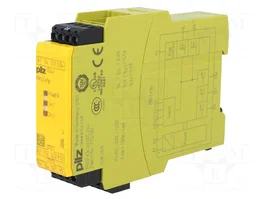 PILZ PNOZ e1p Módulo de automatización relé de seguridad 24VDC