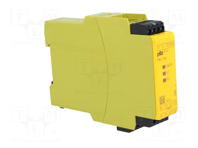 PILZ PNOZ e1p Módulo de automatización relé de seguridad 24VDC