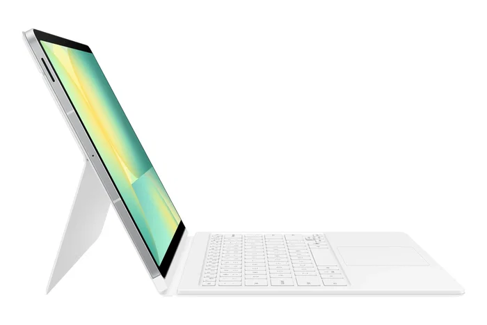 Funda teclado blanca ia para tab s10fe+