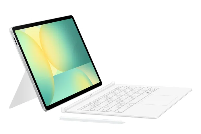 Funda teclado blanca ia para tab s10fe+