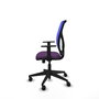PIQUERAS Y CRESPO Silla de oficina Motilla con mecanismo Sincro, Morado y Azul