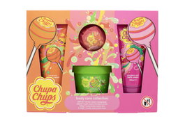 Chupa Chups Body Care 4pc Gift Set : Shower & Bath Cream 2x 100ml + Body Butter 100ml + Bath Fizzer 60gr