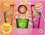 Chupa Chups Body Care Gift Set con Crema de Ducha, Manteca Corporal y Bomba de Baño