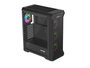 Genesis Irid 505 V2 ARGB Caja Torre Media Negra con Ventana Sin Fuente 4 Ventiladores 120mm ARGB