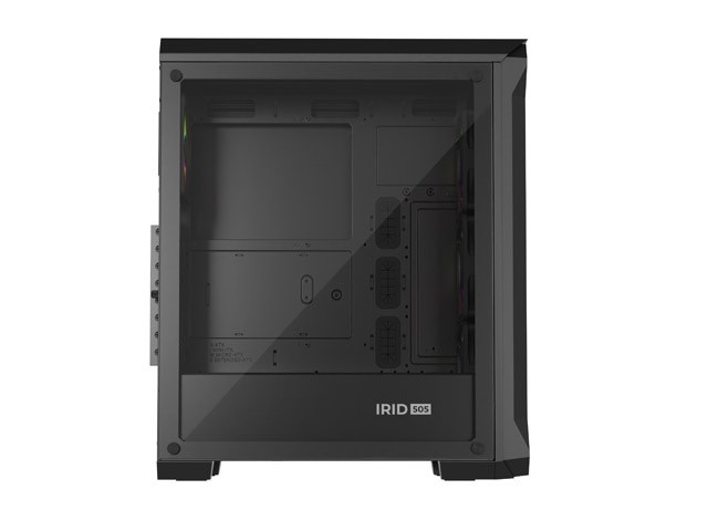 Genesis Irid 505 V2 ARGB Caja Torre Media Negra con Ventana Sin Fuente 4 Ventiladores 120mm ARGB Genesis Irid 505 V2 ARGB Caja Torre Media Negra con Ventana Sin Fuente 4 Ventiladores 120mm ARGB