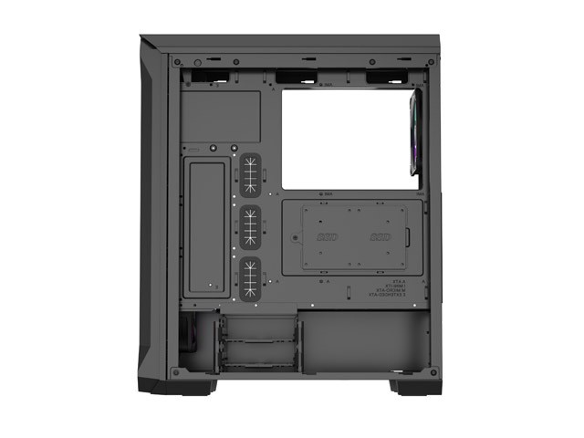 Genesis Irid 505 V2 ARGB Caja Torre Media Negra con Ventana Sin Fuente 4 Ventiladores 120mm ARGB Genesis Irid 505 V2 ARGB Caja Torre Media Negra con Ventana Sin Fuente 4 Ventiladores 120mm ARGB