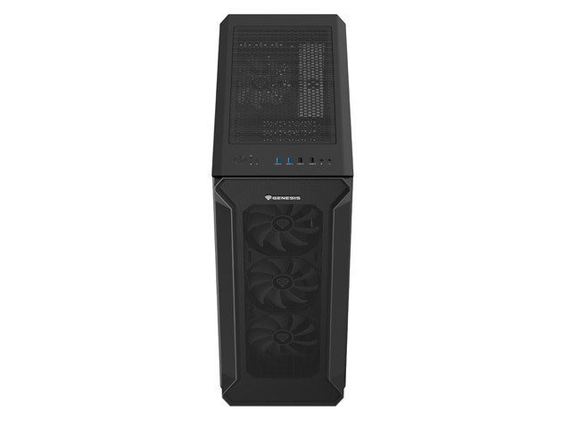 Genesis Irid 505 V2 ARGB Caja Torre Media Negra con Ventana Sin Fuente 4 Ventiladores 120mm ARGB Genesis Irid 505 V2 ARGB Caja Torre Media Negra con Ventana Sin Fuente 4 Ventiladores 120mm ARGB