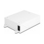 DeLOCK Caja de distribución de fibra óptica FTTH interior 8 puertos blanco