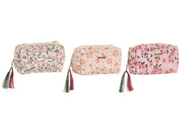 DKD Home Decor Estuche de Poliéster y EVA 17x8x9 cm Surtido de 3