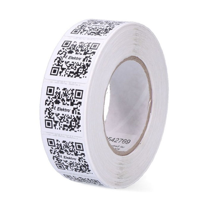 Checkpoint Pack 2000 etiquetas antirrobo 410 blanca desactivable 7551246 80 MHz 4x4cm