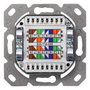 Digitus DN-9007-S-1 Toma de datos Cat6a 2xRJ45 apantallada Blanco