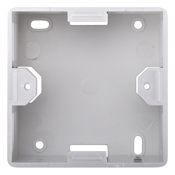 Digitus DN-9007-S-1 Toma de datos Cat6a 2xRJ45 apantallada Blanco