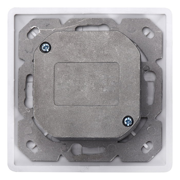Digitus DN-9007-S-1 Toma de datos Cat6a 2xRJ45 apantallada Blanco