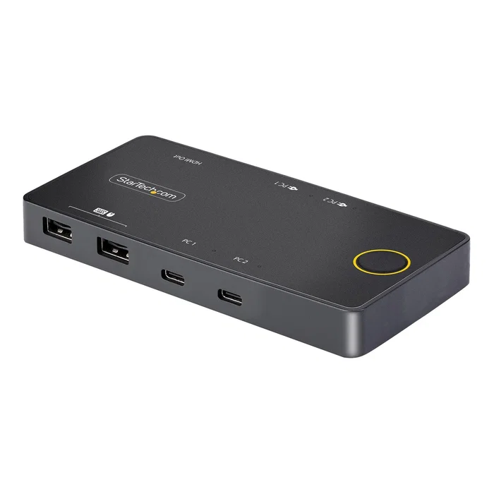 StarTech.com C2-H46-UC2-PD-KVM Interruptor KVM 4K Ultra HD 4096x2160 10W Negro StarTech.com C2-H46-UC2-PD-KVM Interruptor KVM 4K Ultra HD 4096x2160 10W Negro