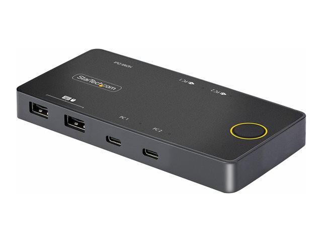 StarTech.com C2-H46-UC2-PD-KVM Interruptor KVM USB-C 4K HDMI