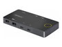 StarTech.com C2-H46-UC2-PD-KVM Interruptor KVM USB-C 4K HDMI