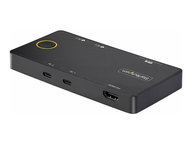 StarTech.com C2-H46-UC2-PD-KVM Interruptor KVM USB-C 4K HDMI