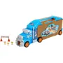 Klein Camión transportador de vehículos de juguete grande Hot Wheels 2474 con accesorios (a partir de 3 años) KLE4009847024749