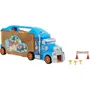 Klein Camión transportador de vehículos de juguete grande Hot Wheels 2474 con accesorios (a partir de 3 años) KLE4009847024749