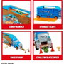Klein Camión transportador de vehículos de juguete grande Hot Wheels KLEIN 2474 con accesorios