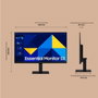 Samsung S24D304GAU Essential S3 Monitor de 24 pulgadas Full HD IPS 100Hz