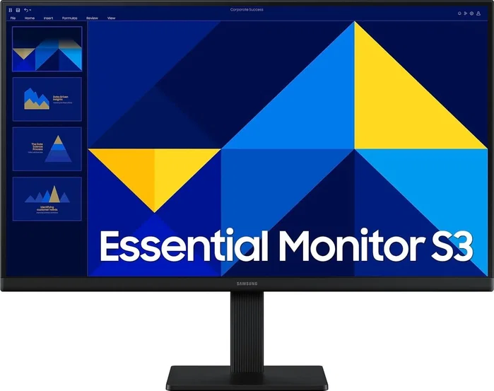 Samsung S24D304GAU Essential S3 Monitor de 24 pulgadas Full HD IPS 100Hz