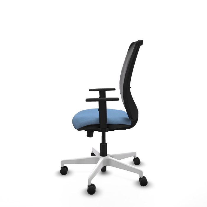 PIQUERAS Y CRESPO Silla de oficina Zulema Azul cielo con mecanismo Sincro/Traslack PIQUERAS Y CRESPO Silla de oficina Zulema Azul cielo con mecanismo Sincro/Traslack