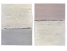 DKD Home Decor Cuadro Lienzo MDF 76x2x101 Moderno Surtido de 2