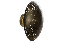 DKD Home Decor Lámpara Aplique Moderno Dorado 18 x 32 x 32 cm