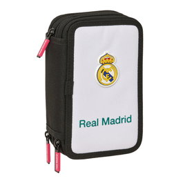 Safta Plumier Real Madrid Equipación 26/27 Triple Cremallera 37 Piezas