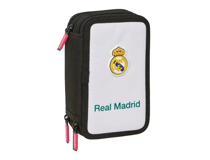 Safta Plumier Real Madrid 26/27 Triple Cremallera 37 Piezas