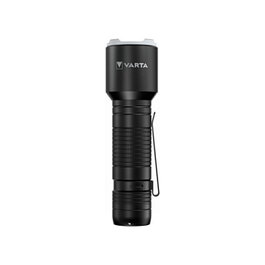 VARTA Linterna de Mano Aluminio F30 Pro LED 400 Lúmenes 150m Alcance 3 Modos Resistente a Golpes 3 Pilas AAA