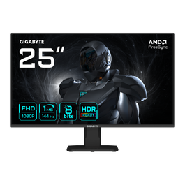 Gigabyte GS25F14 Monitor Gaming 25 pulg. FHD 144Hz 1ms SS-IPS Black