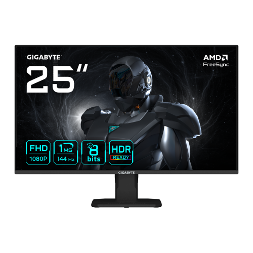 Gigabyte GS25F14 Monitor Gaming FHD 25 pulg 144Hz 1ms SS-IPS