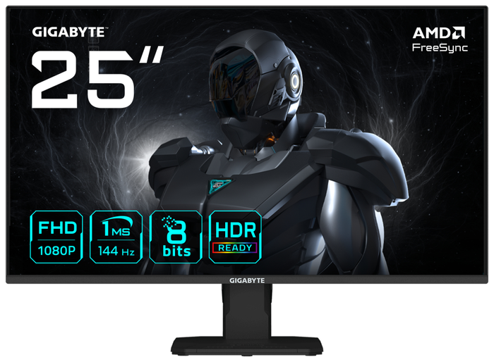 Gigabyte GS25F14 Monitor Gaming FHD 25 pulg 144Hz 1ms