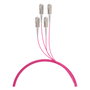 EFB Elektronik O8301S160OM4 Cable de Fibra Óptica OM4 4x SC-4x SC 160m