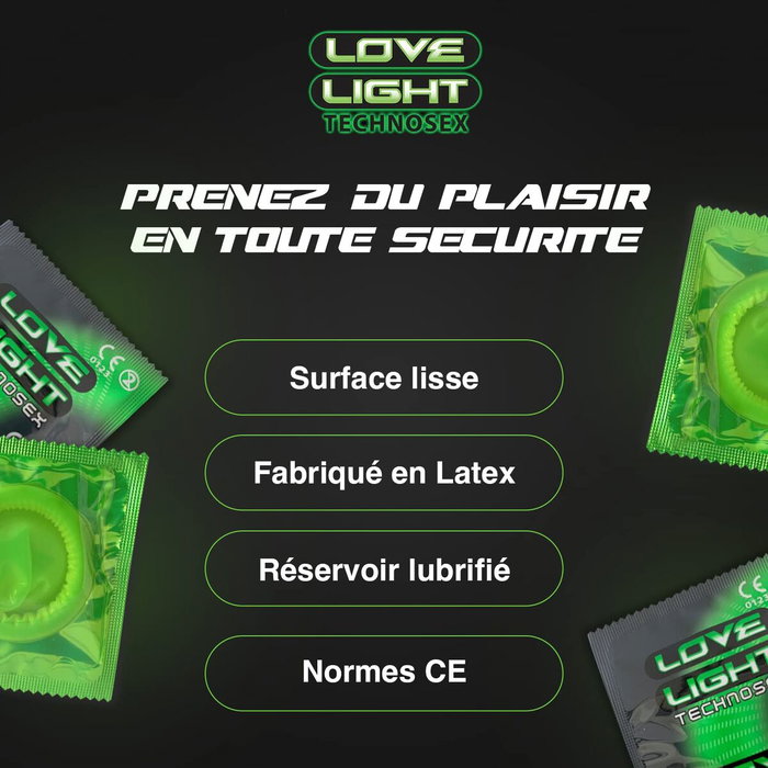 Preservativos Love light 12 Unidades Preservativos Love light 12 Unidades