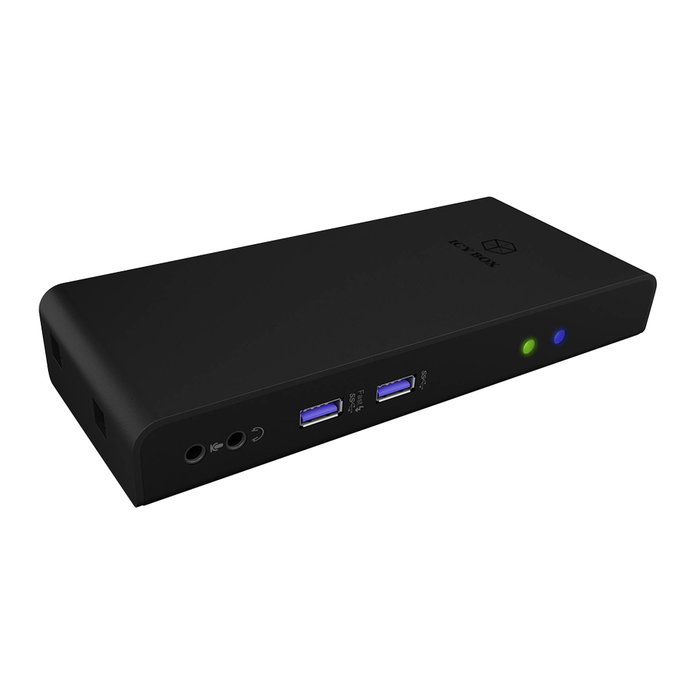ICY BOX IB-DK2251AC Docking Station 11-en-1 con 2 HDMI y USB-C/USB 3.0 ICY BOX IB-DK2251AC Docking Station 11-en-1 con 2 HDMI y USB-C/USB 3.0