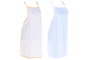 DKD Home Decor Delantal Shabby Azul Multicolor 80 x 60 cm Algodón/Poliéster Set de 2