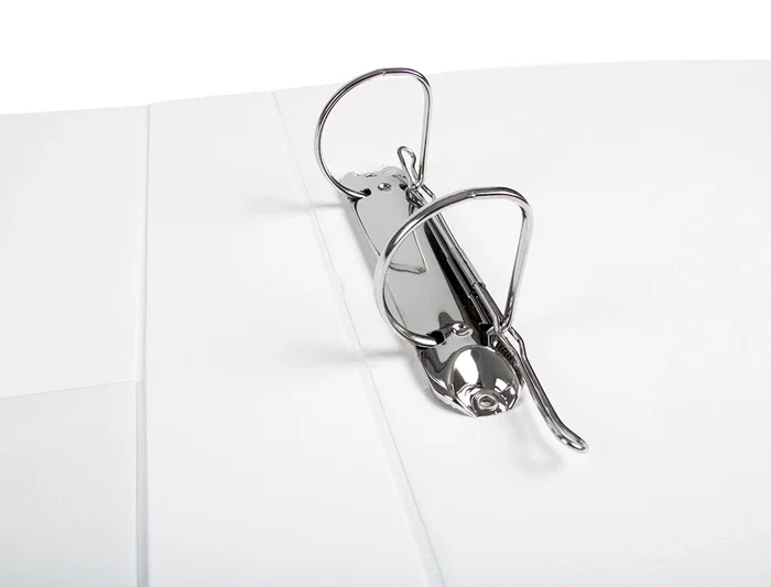 Liderpapel Carpeta Canguro 2 Anillas Mixtas 40mm A4 Plástico Blanco