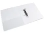Liderpapel Carpeta Canguro 2 Anillas Mixtas 40mm A4 Plástico Blanco