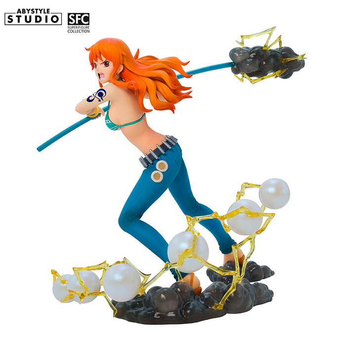 ABYstyle Studio Figura Nami Modo Combate One Piece 1/10 16cm PVC Coleccionable