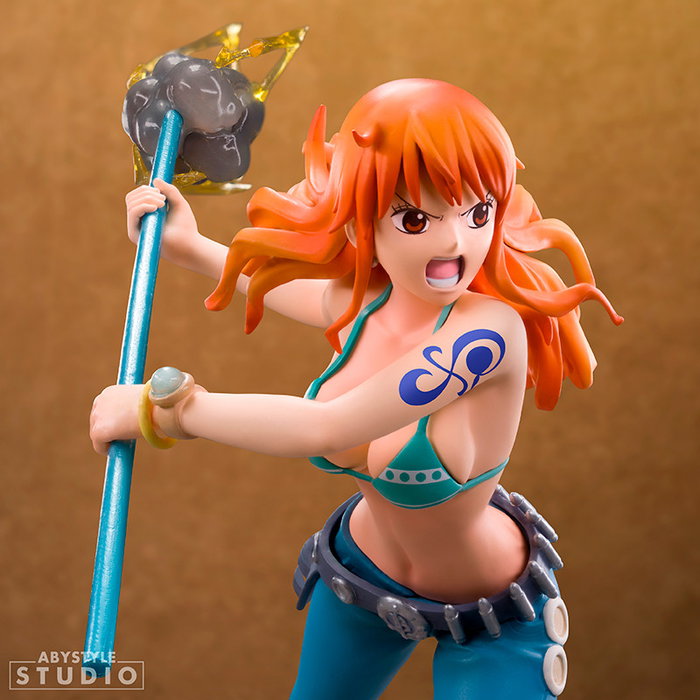 ABYstyle Studio Figura Nami Modo Combate One Piece 1/10 16cm PVC Coleccionable