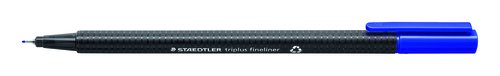STAEDTLER Triplus Fineliner Azul (Set de 10) STAEDTLER Triplus Fineliner Azul (Set de 10)