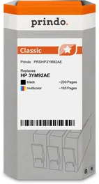 Prindo Classic Multipack Negro y Varios Colores compatible con HP 303