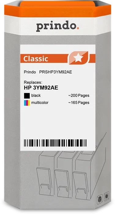 Prindo Classic Multipack Negro y Varios Colores compatible con HP 303