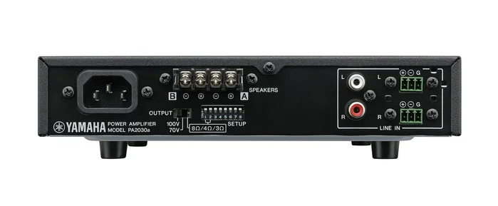 Yamaha PA2030a Amplificador de Potencia Clase D Negro/Gris